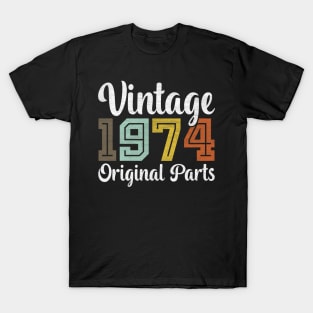 Vintage 1974 Original Parts T-Shirt